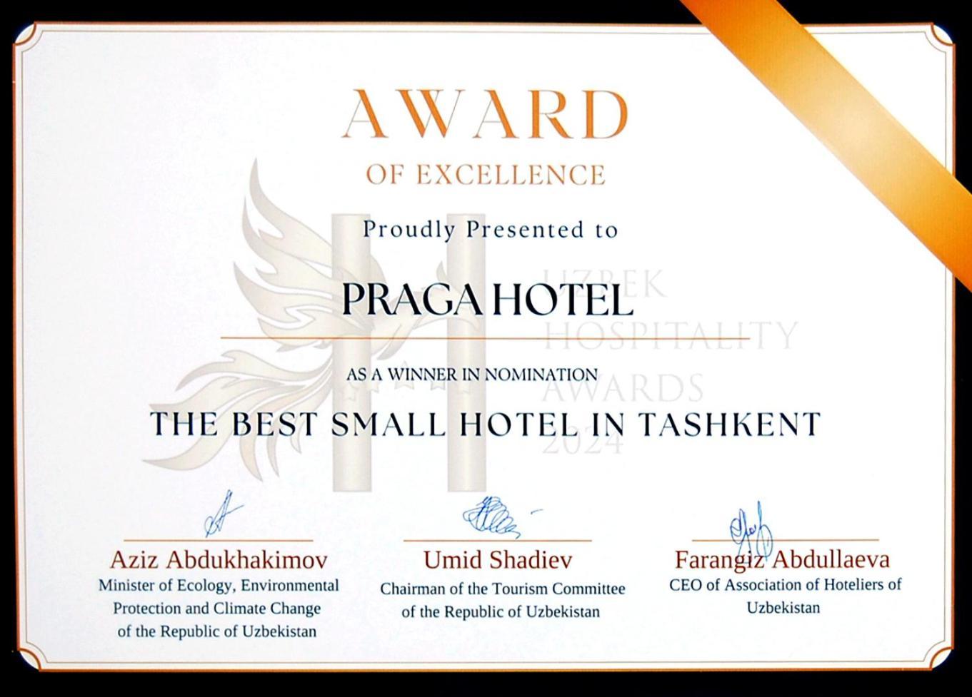 Praga Hotel 塔什干 外观 照片